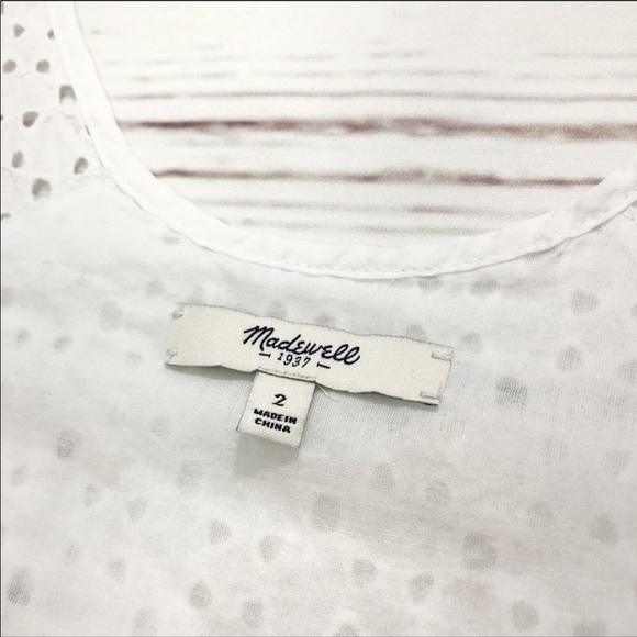 Madewell Eyelet Lovesong Dress - Picture 7 of 7